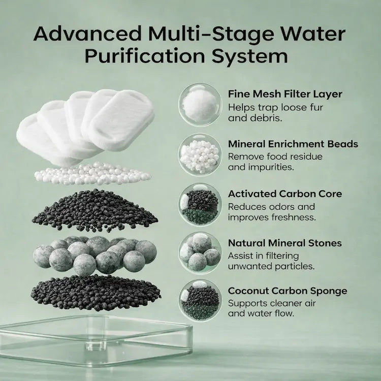 8 Filters for The PurrWell™ Cat Fountain