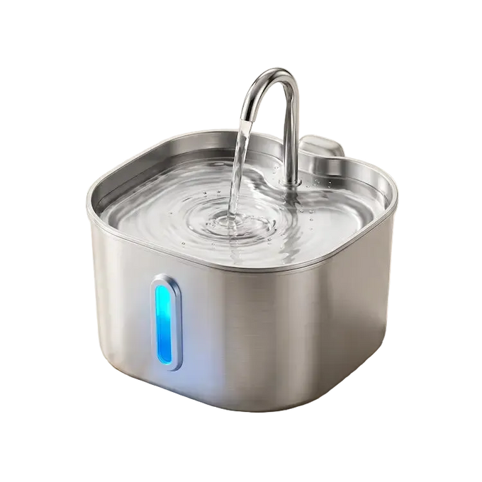 PurrWell Stainless Steel Cat Fountain